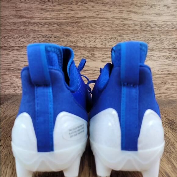 Adidas Men's Adizero Scorch 2 SM Football Cleats Blue White GZ0403 Size 12.5 - Picture 4 of 5